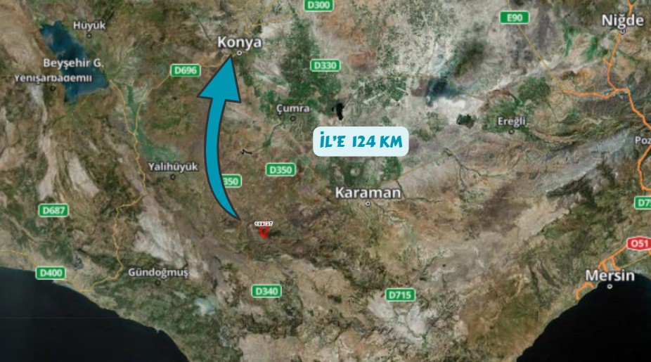 KONYA HADİM YELMEZ KÖYÜNDE 400M² İMARLI ARSAMIZ SATILIKTIR. - KONYA HADİM fotoğraf 8